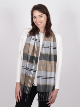 Fashion Plaid Premium Scarf